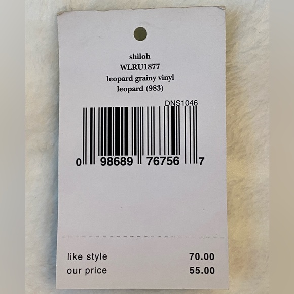 *RETIRED* KATE SPADE Leopard Print Cedar Street Vinyl Tote 4 Piece Set - Picture 11 of 16